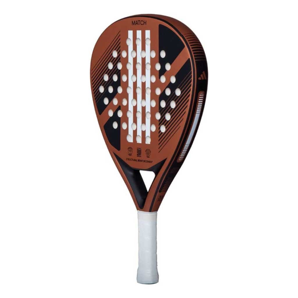 5 Best Budget Padel Rackets Under $100 2 Adidas Match 3.2 Bronze Padel Paddle close up