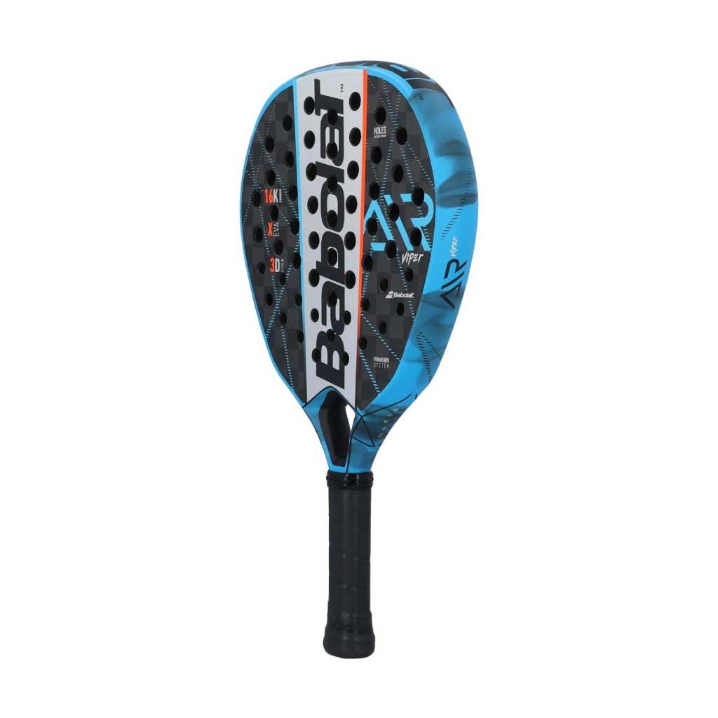 Babolat Air Viper Padel Racket with angle