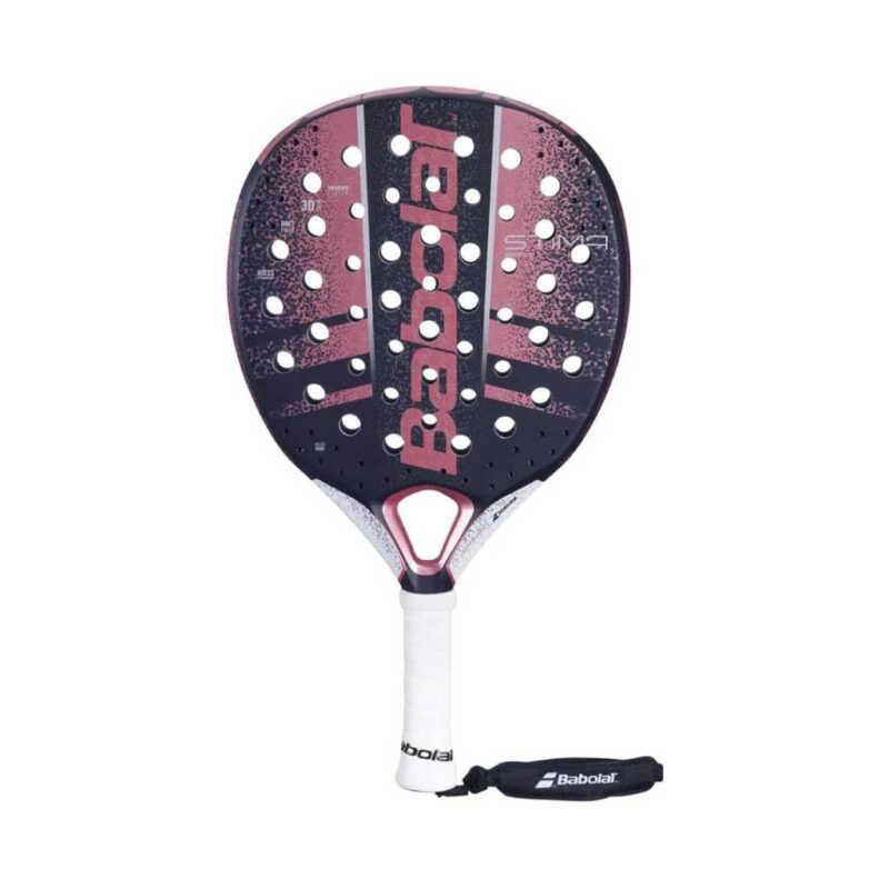 Babolat Stima Spirit Woman Padel Racket lightweight model with carbon frame and fiberglass surface built for speed and precision