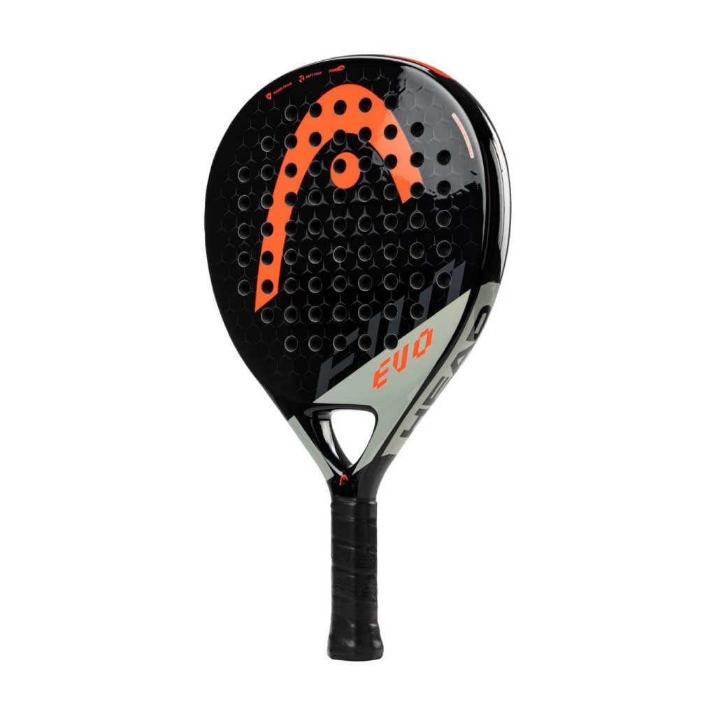 Head Padel Racket Review: Top Features & Buyer’s Guide (2025) 14 HEAD Evo Delta Padel Racket 2025 close-up showing fiber frame, fiberglass shaft, and polyurethane surface for all-level players