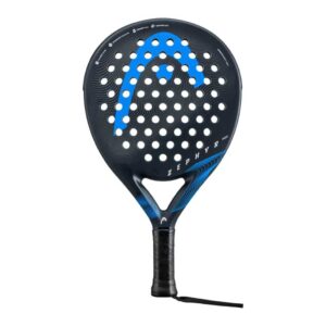 HEAD Zephyr Pro Padel Racket showing round shape and Graphene 360+ frame for lightweight control and versatile performance