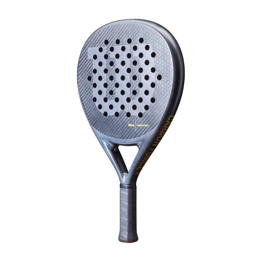 Wilson Carbon Force Pro Padel Rackets Grey/black