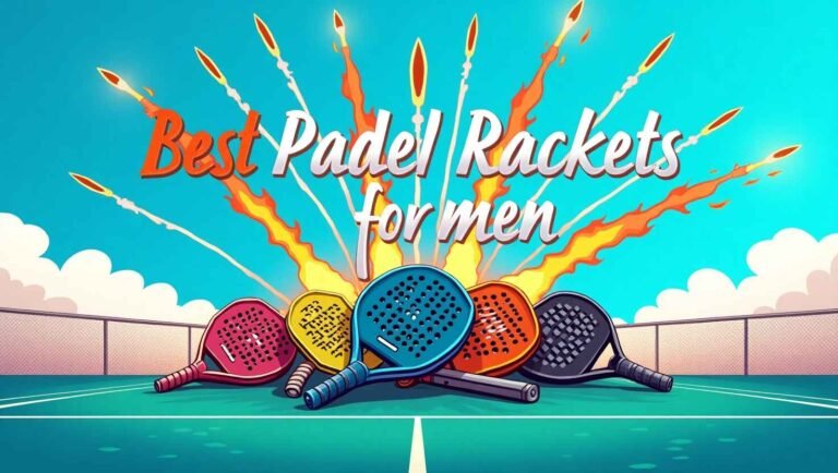 5 Best Padel Rackets for men: Top Picks for Power & Precision (2025) 3 Best Padel Rackets for men