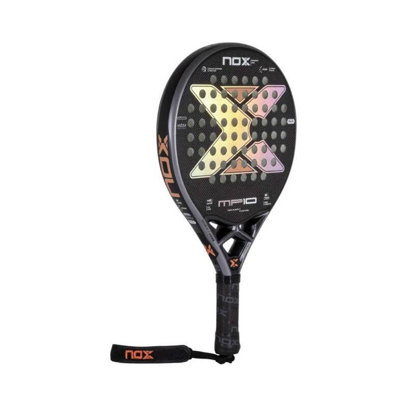 Nox MP10 Luxury Padel Racket Shadow Blade MP10 Atomic Gem by Mapi S. Aayeto 2023