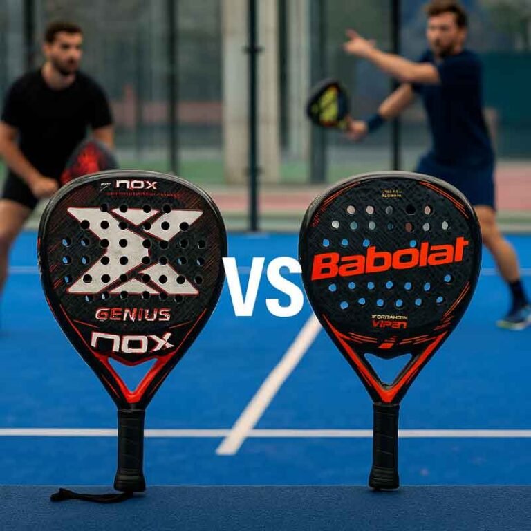 Nox vs Babolat: Which Padel Racket Brand is Better in 2025? 6 Nox vs Babolat Padel Rackets comparison with professional men players