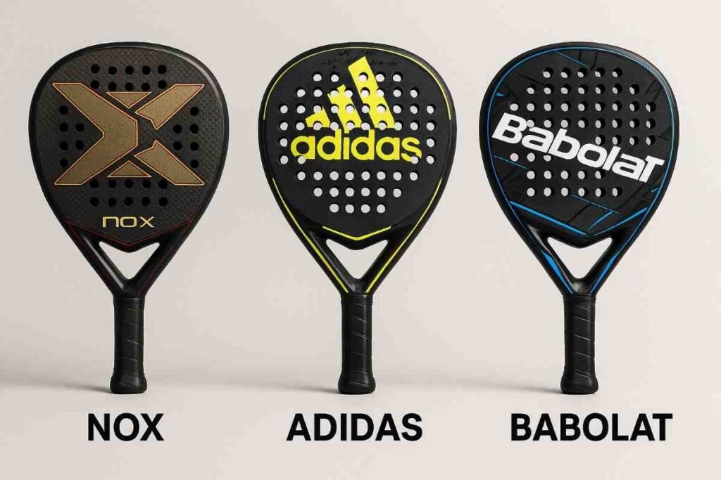 Is Nox a Good Padel Brand? A 2025 Expert Buyer’s Breakdown 3 Nox vs Adidas vs Babolat padel rackets comparison for 2025 players