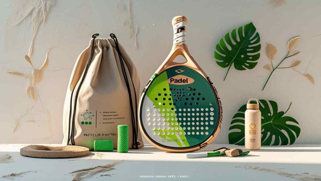Future of Padel Rackets: Top Innovations & Emerging Trends in 2025 2 Eco-friendly padel racket made with recycled carbon fiber materials