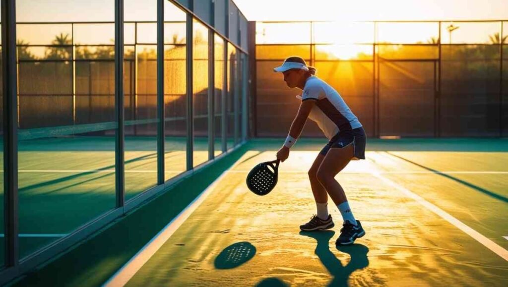 Is Padel a Team Sport or a Solo Sport? Full Breakdown for Beginners 2 Solo padel player on the court contrasting padel a team sport concept