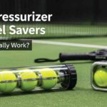 Padel ball pressurizer and ball saver extending ball life